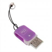 USB Adaptér Micro SD - 02 fialová